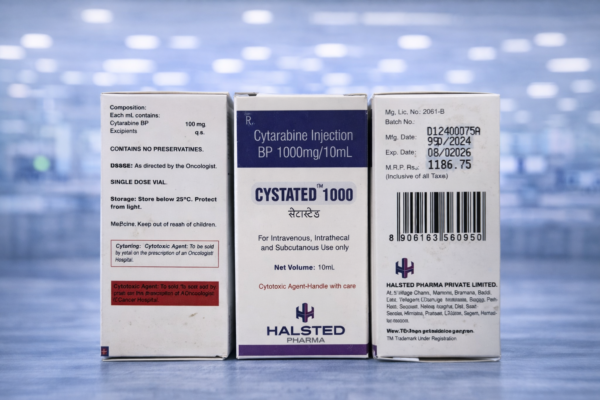 Cytasted 1000 mg - Cytarabine Injection BP