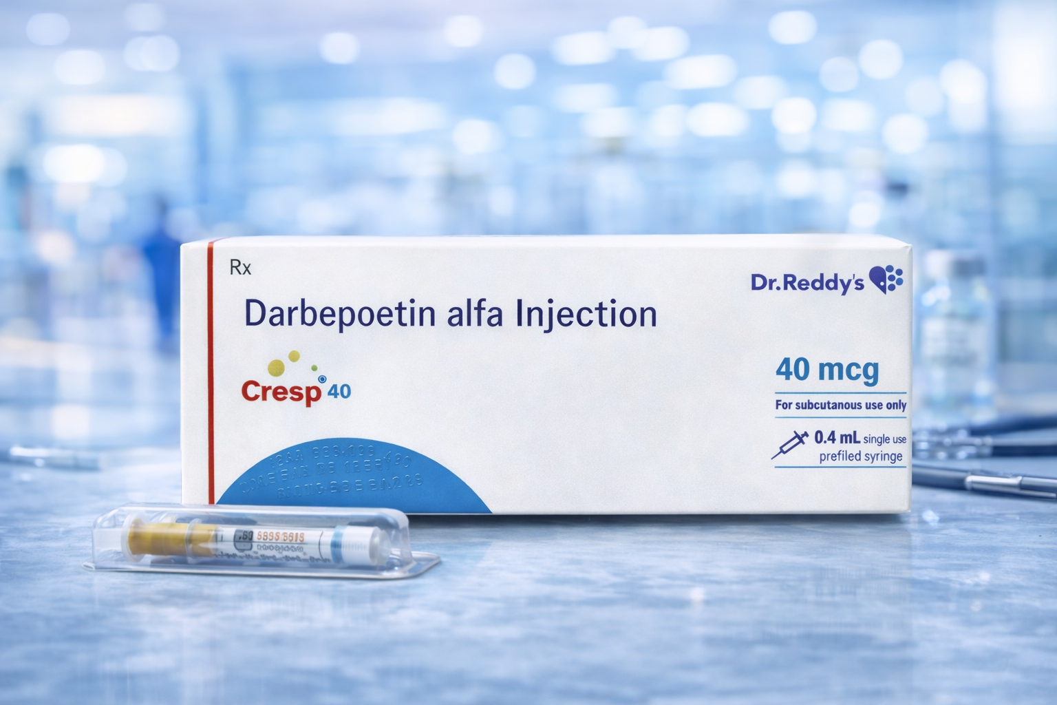 Darbepoetin alfa Injection - Cresp 40 mcg - gillapharma.com
