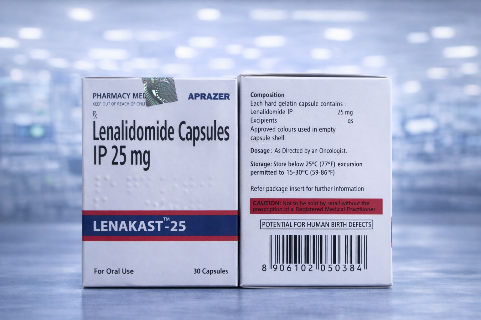 Lenakast 25 mg - gillapharma.com