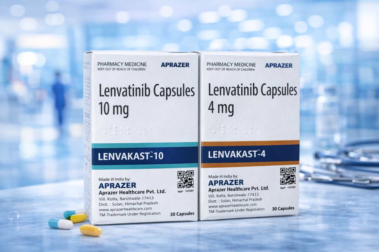 Lenvatinib Capsules 10 mg and 4 mg - gillapharma.com